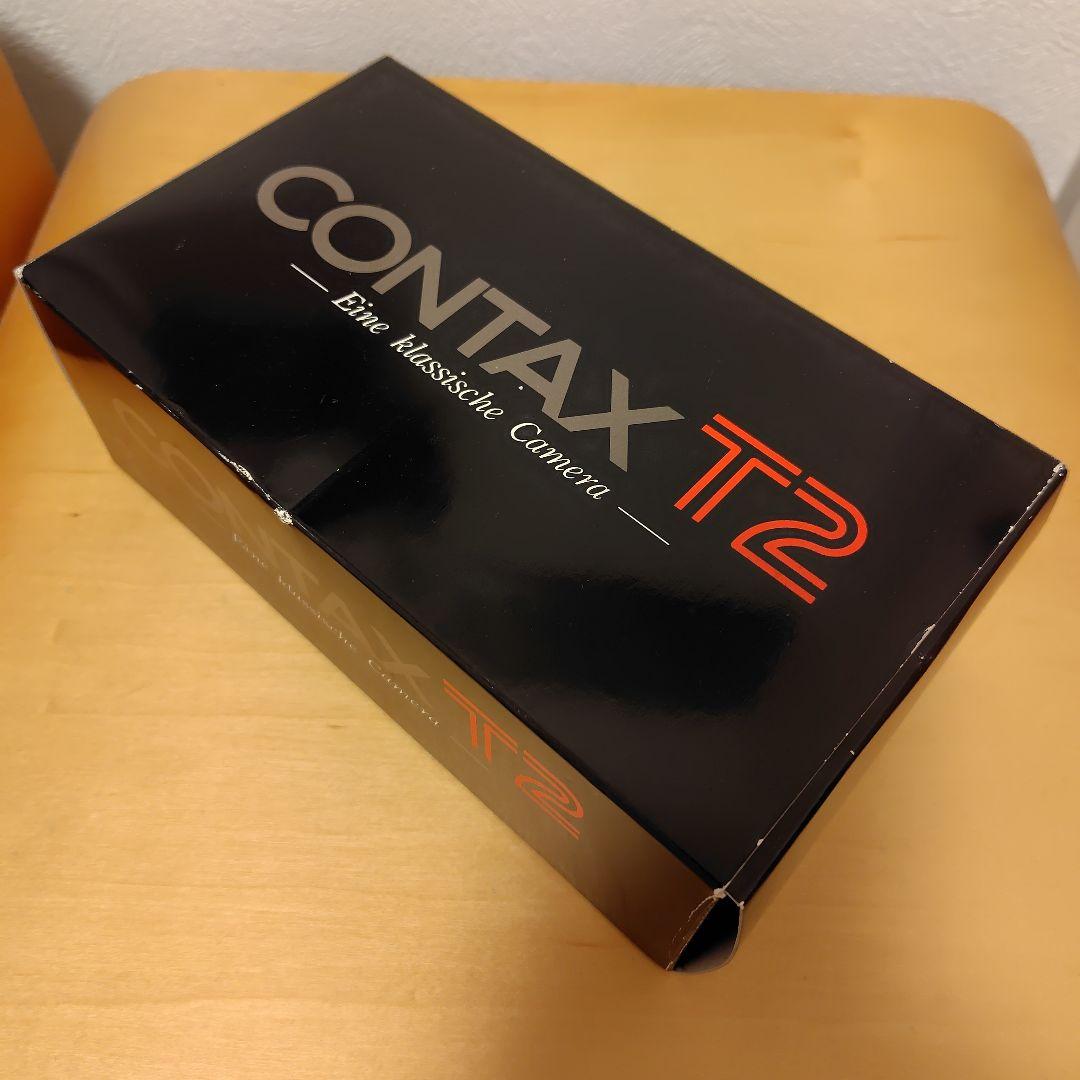 CONTAX T2 　箱（内箱・外箱）とマニュアル　/ 本体なし