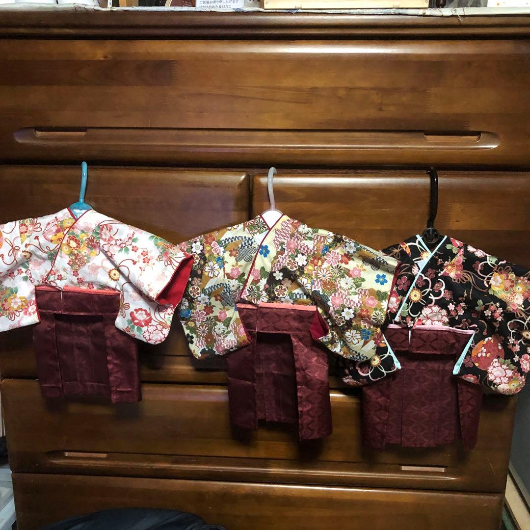 chiro　着物✖️2着　袴✖️3着