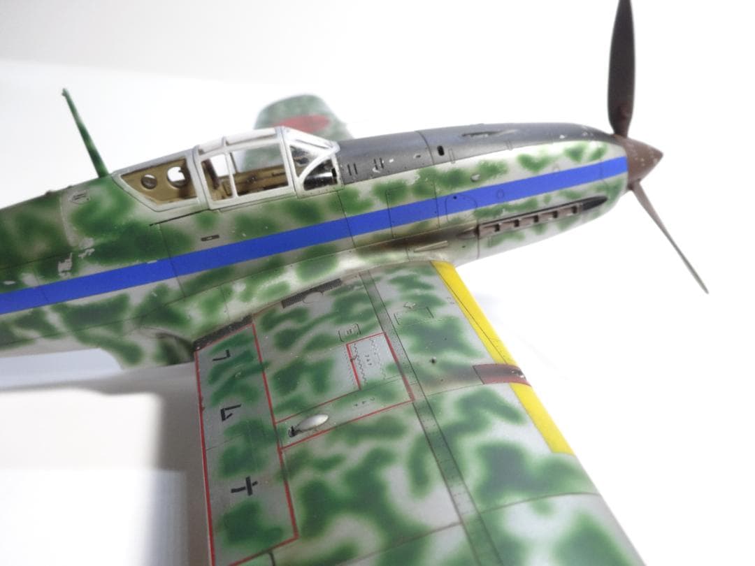 タミヤ1/48日本陸軍三式戦闘機「飛燕」完成品