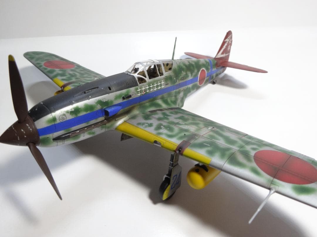 タミヤ1/48日本陸軍三式戦闘機「飛燕」完成品