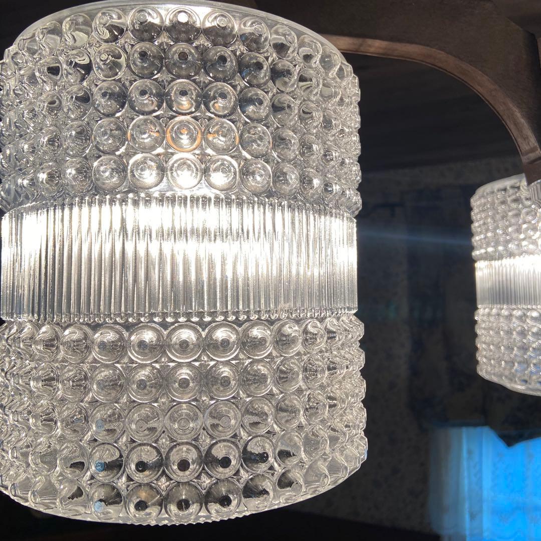 ビンテージ照明　シーリングライト　昭和レトロ　天井照明　単品使用が可能です