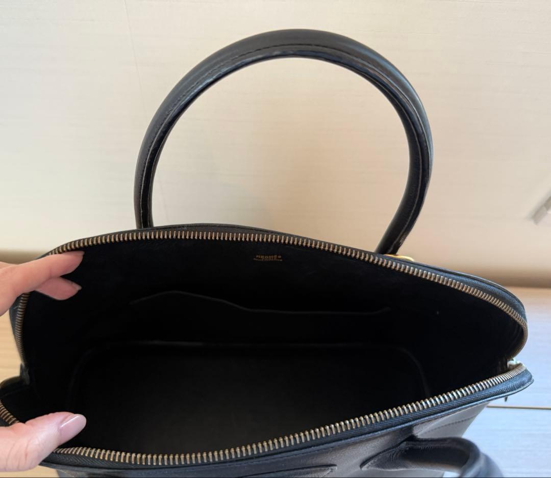HERMES エルメス ボリード35 ブラック