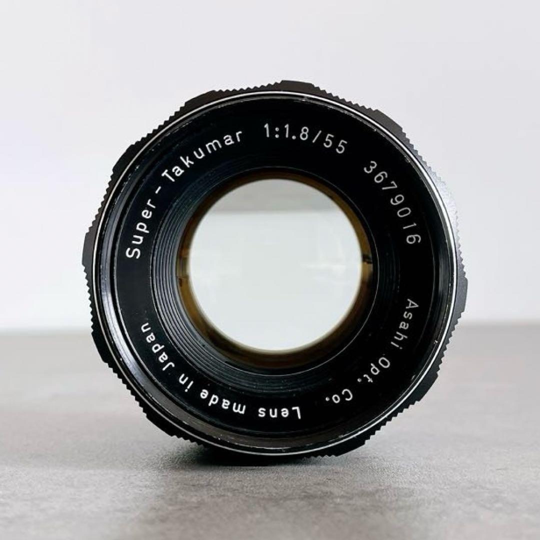 【虹色フレア】スーパータクマー 55mm f1.8 M42 整備済