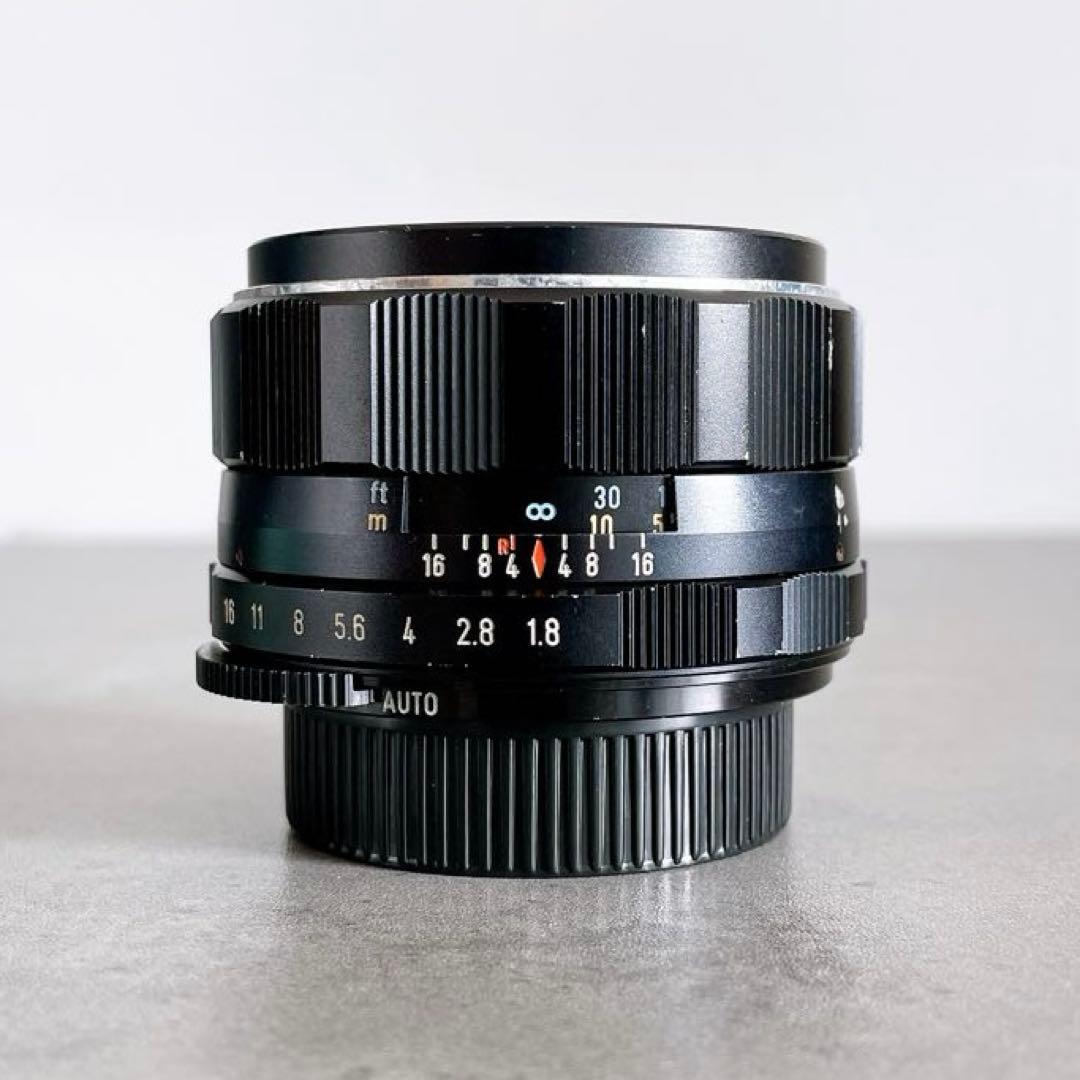 【虹色フレア】スーパータクマー 55mm f1.8 M42 整備済