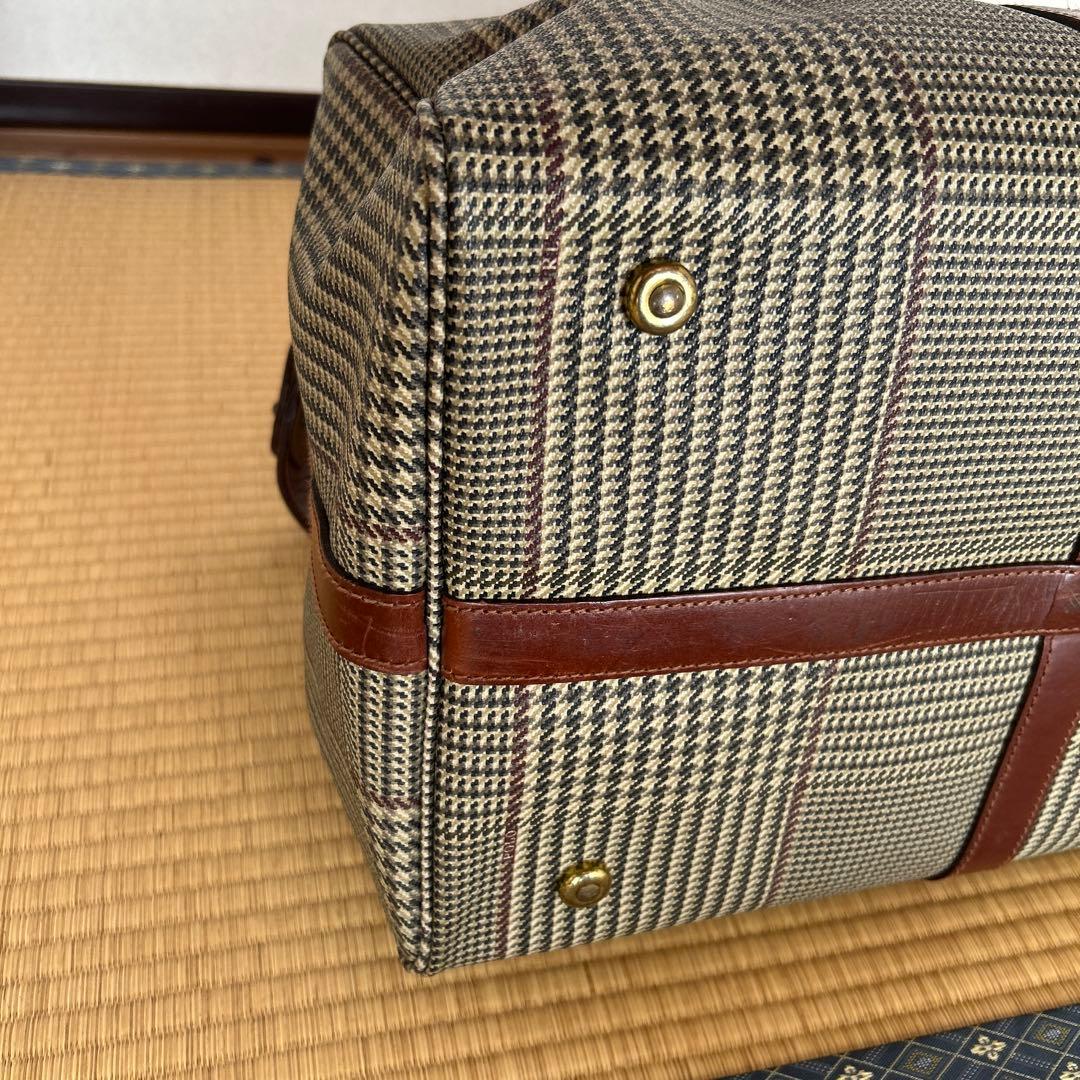 Polo Ralph Lauren チェック柄 ボストンバッグ　極美品