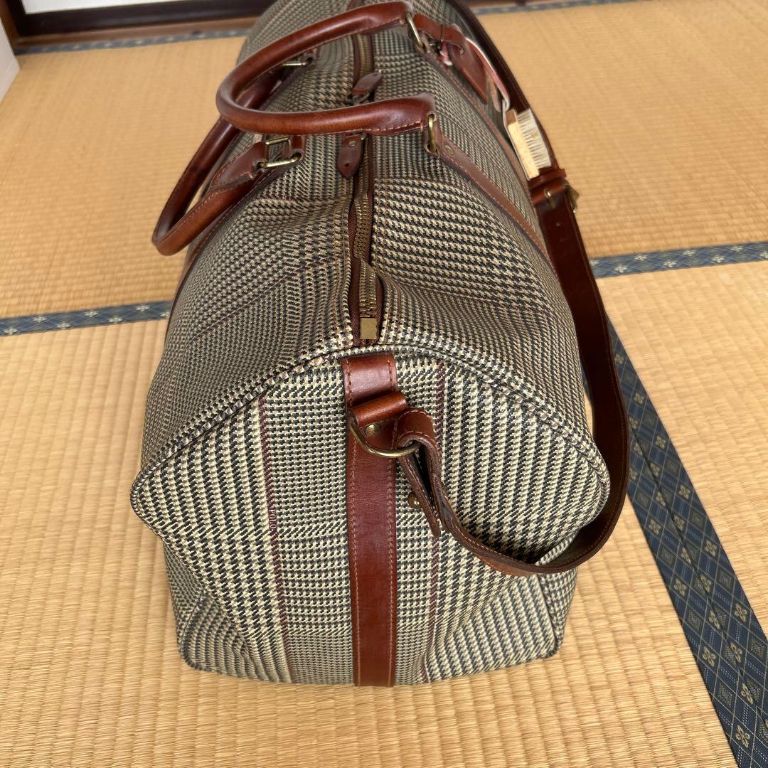 Polo Ralph Lauren チェック柄 ボストンバッグ　極美品