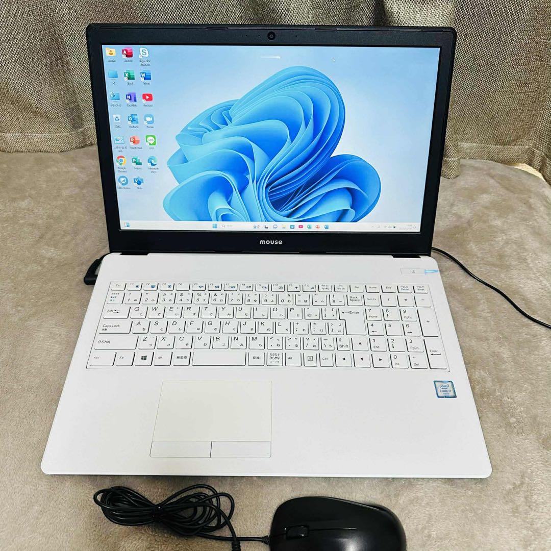 S200 Mouseノートパソコンi7メモリ8G高速SSDサクサクWin11