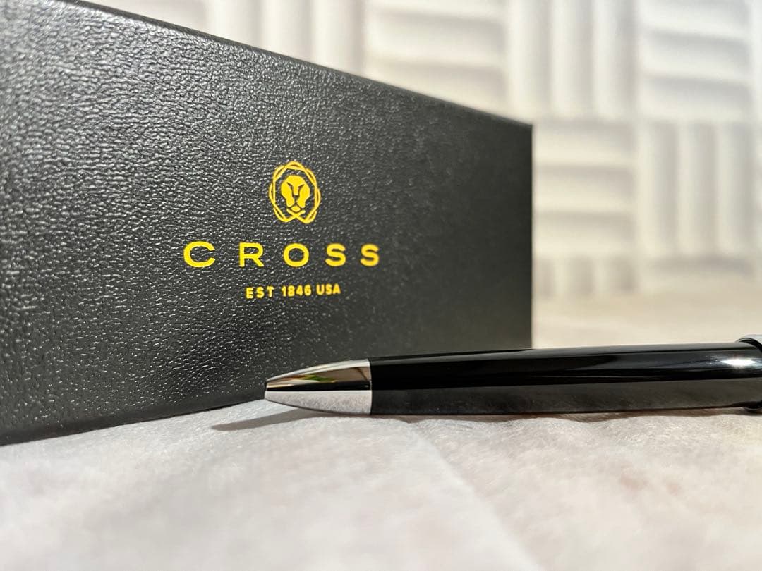 【新品同様】Cross ボールペン ブラック Townsend タキシード