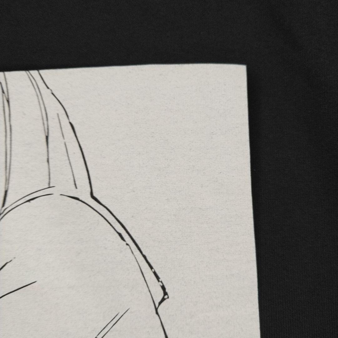 ほぼ新品　フリクリ　サメジマ・マミ美　ガイナックス　貞本義行　Ｔシャツ　黒　ＸＬ