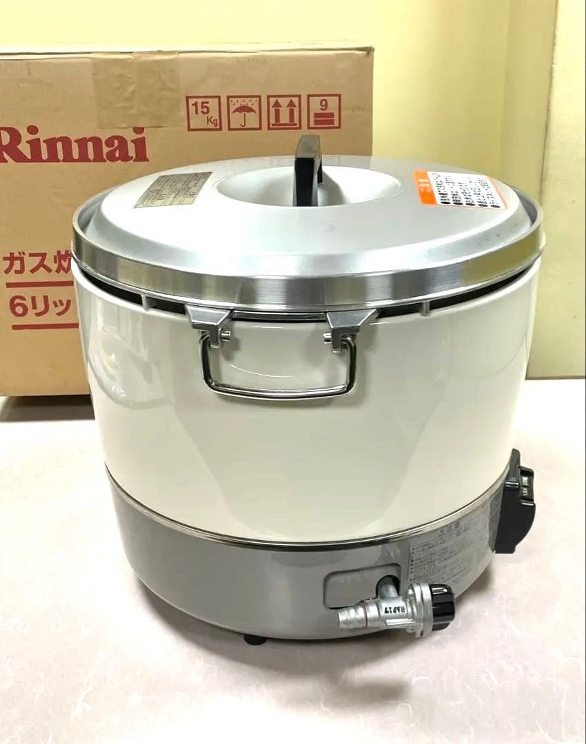 A963美品❗️3.3升都市ガスリンナイガス炊飯器業務用3升