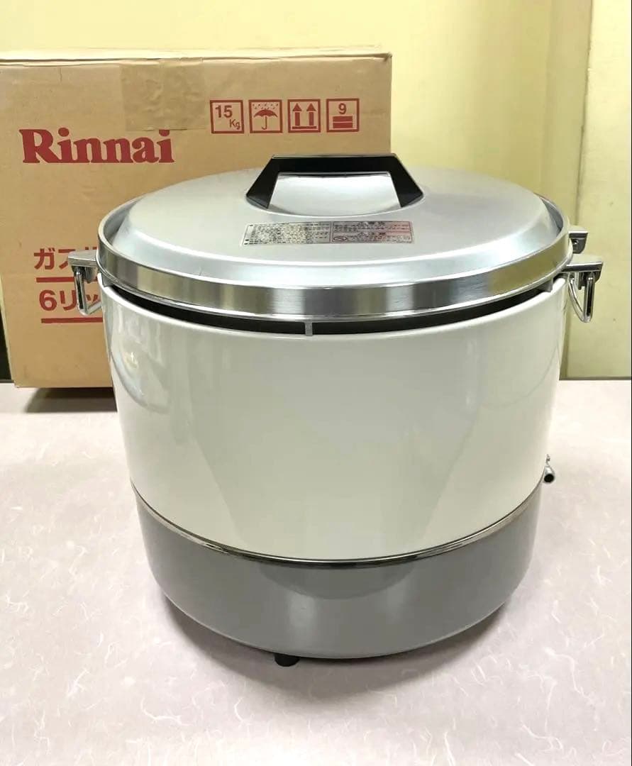 A963美品❗️3.3升都市ガスリンナイガス炊飯器業務用3升