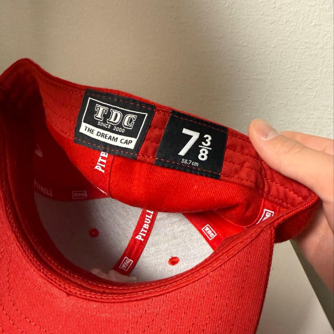 YVL playboi carti キャップRED 7 3/8