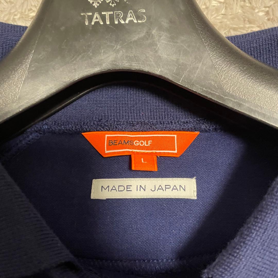 極美品　ビームスゴルフ BEAMSGOLF スウェット トレーナー 襟付き