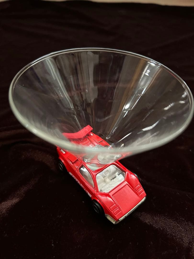 ランボルギーニのミニカー　カクテルグラス