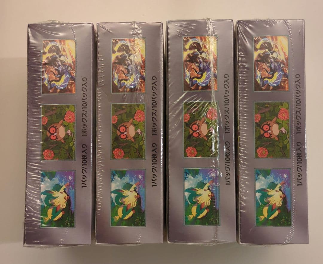 テラスタルフェスex 4box シュリンク付き　ポケモンカード　ポケカ