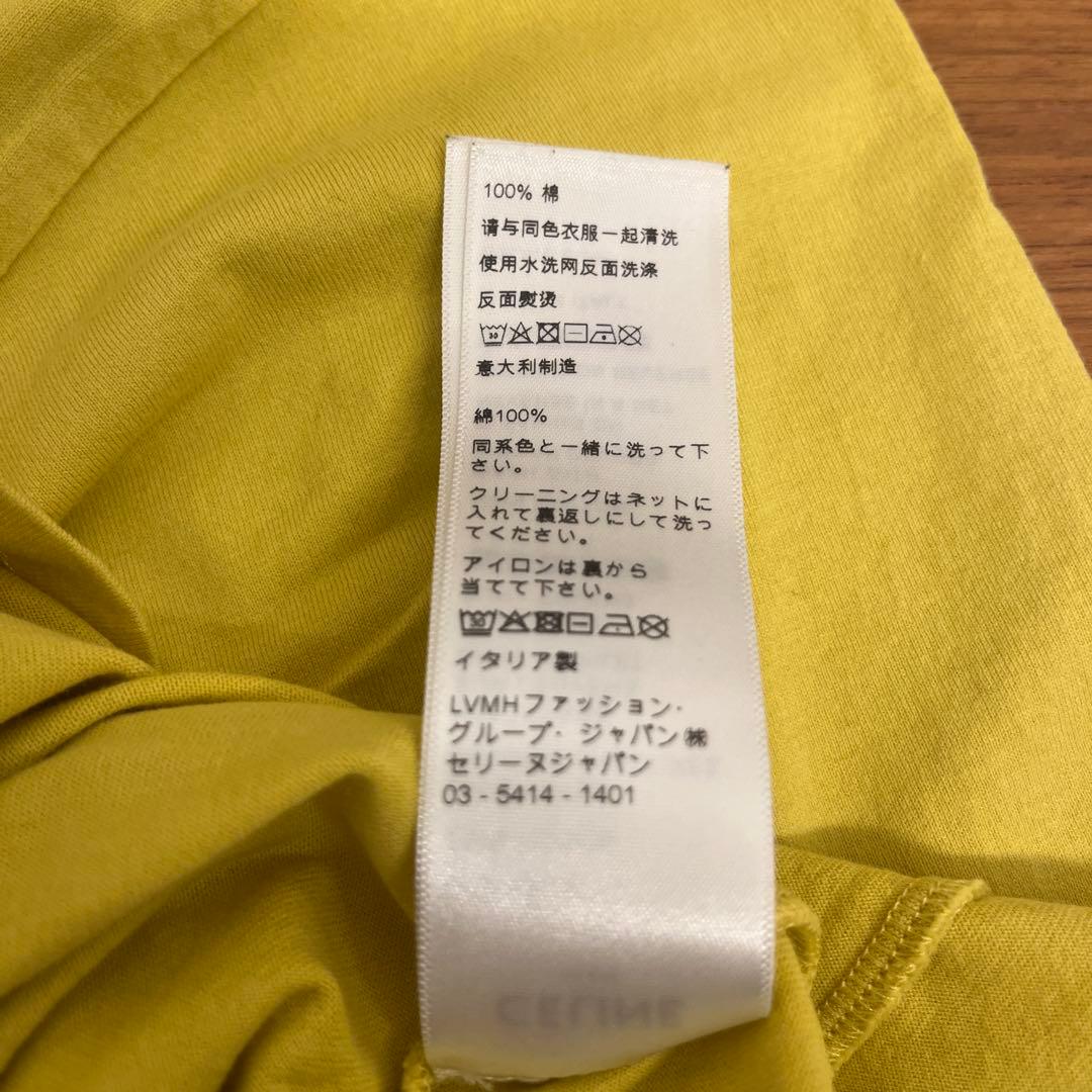CELINE イエロー Tシャツ　「美品」