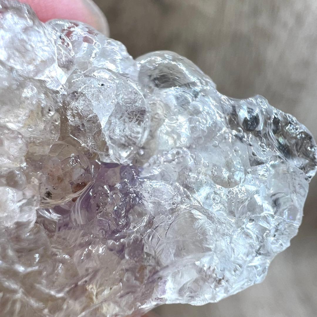 フローライトインハイアライトオパール FH2 共生 鉱物 標本 原石