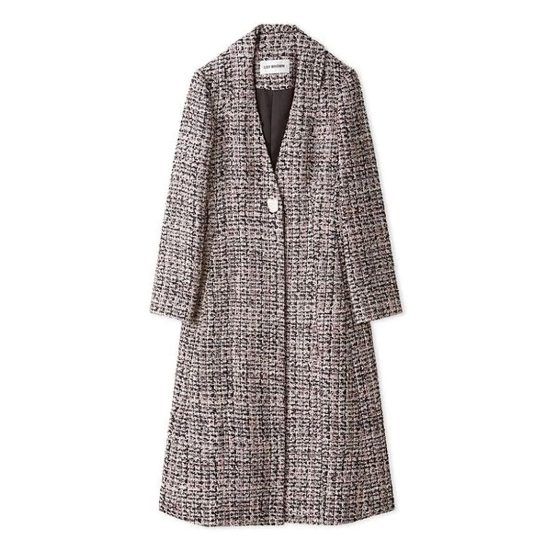 リリーブラウン　チェスターコート　ピンク