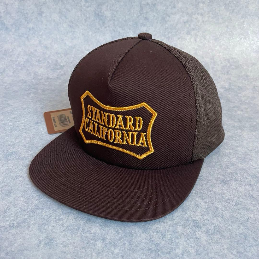 【新品未使用】スタンダードカリフォルニア メッシュキャップ キムタク着用 茶色