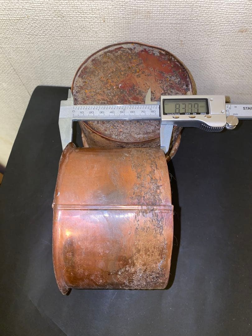 金沢桐工芸品、桐火鉢 2個セット