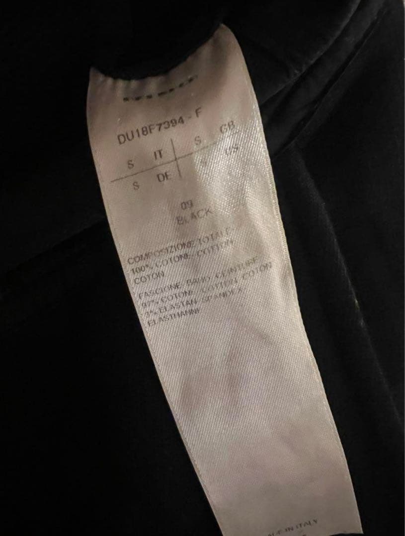 Rick Owens drkshdw prisoner pants 裏起毛