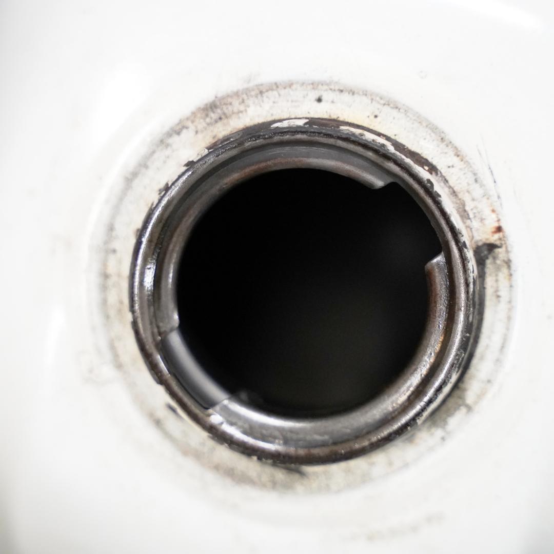 YAMAHA ヤマハ TT250R ガソリンタンク　無地　ホワイト　鍵付き