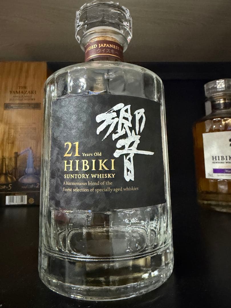 山崎2022 響マスターズセレクト　白州　新品未開栓3本と空ビン3本計6本セット