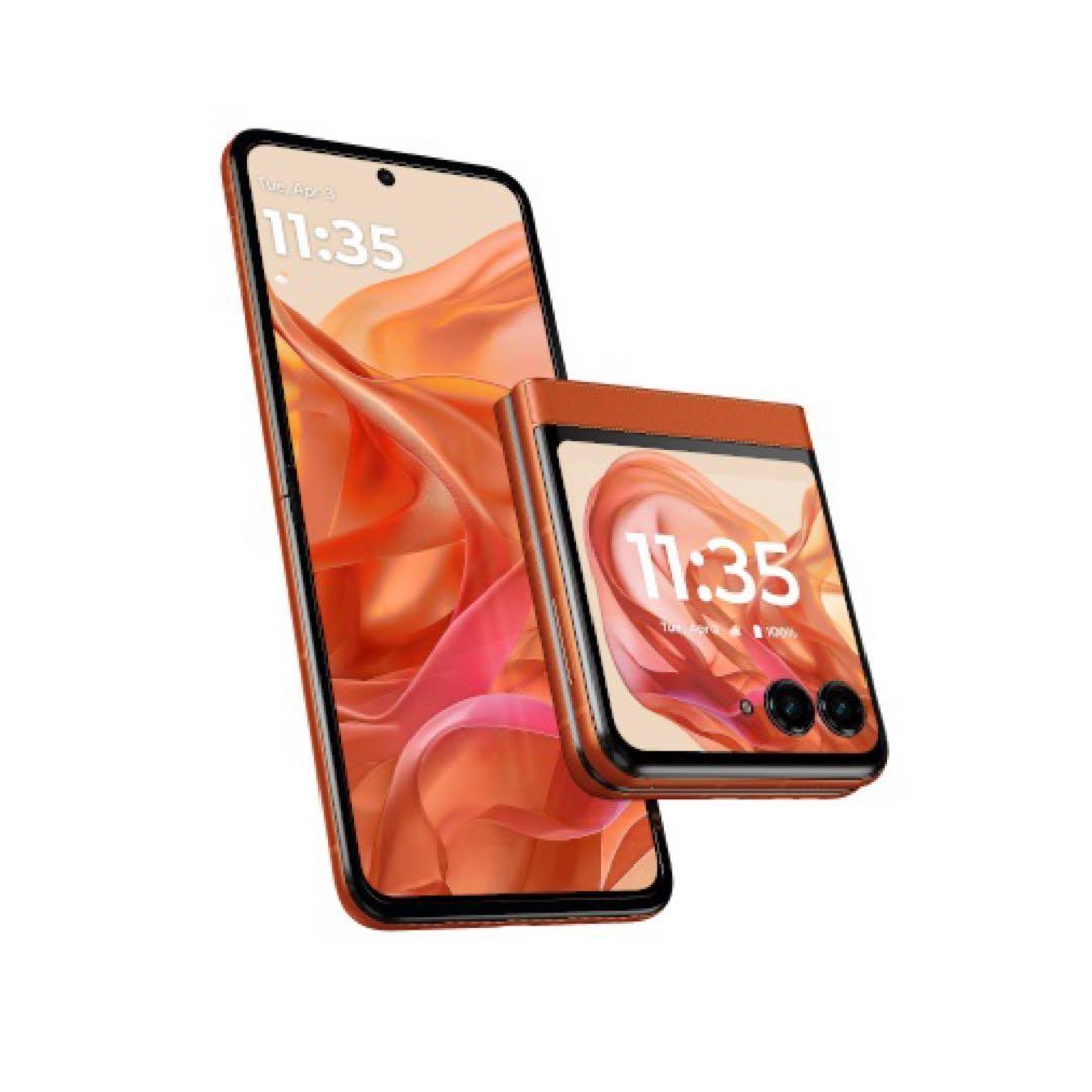 【新品未開封】 motorola razr 50 スプリッツオレンジ512GB