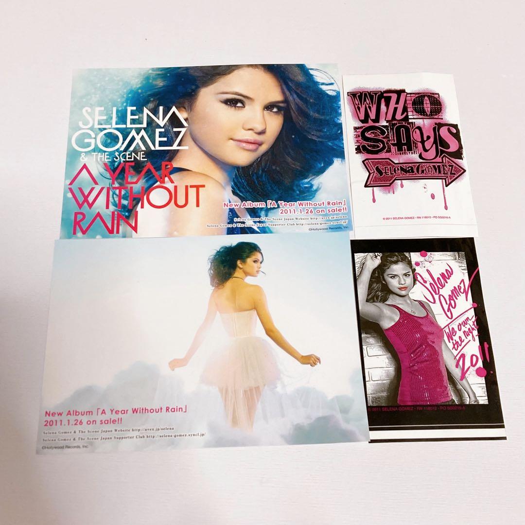 Selena Gomez セレーナゴメス 直筆サイン色紙 おまけ付き