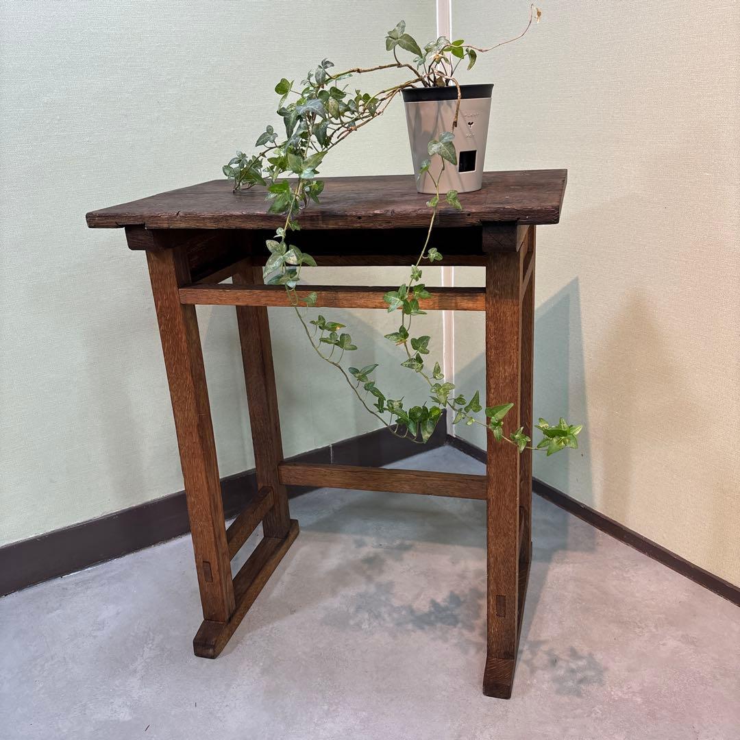 ヴィンテージデスク　昭和レトロ　小学校机 　アンティーク　机