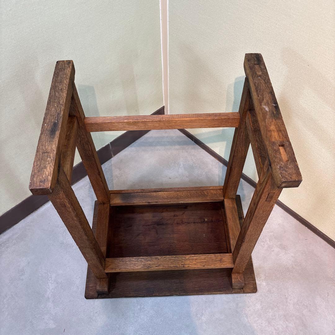 ヴィンテージデスク　昭和レトロ　小学校机 　アンティーク　机