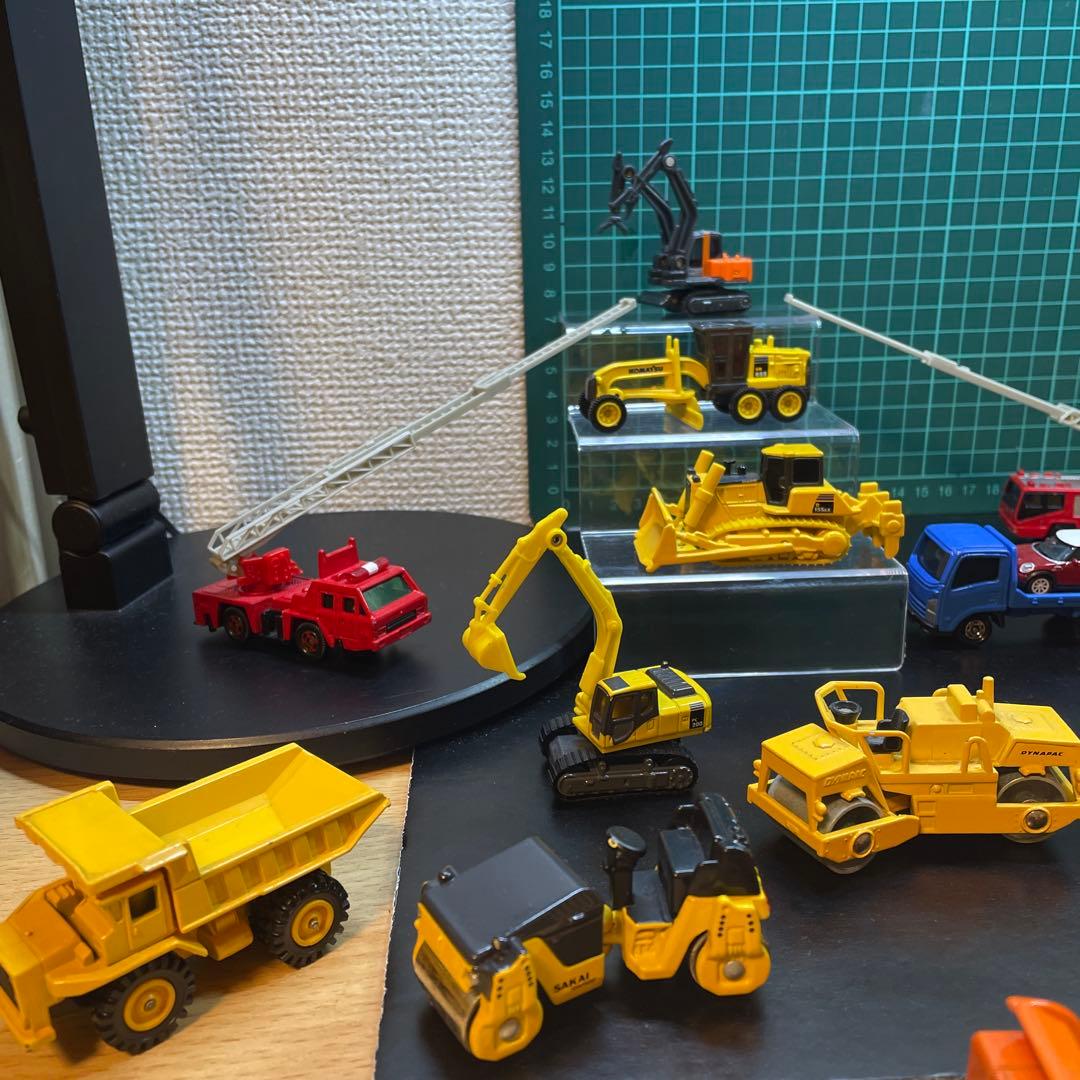 建設車両 ミニカーセット イエロー