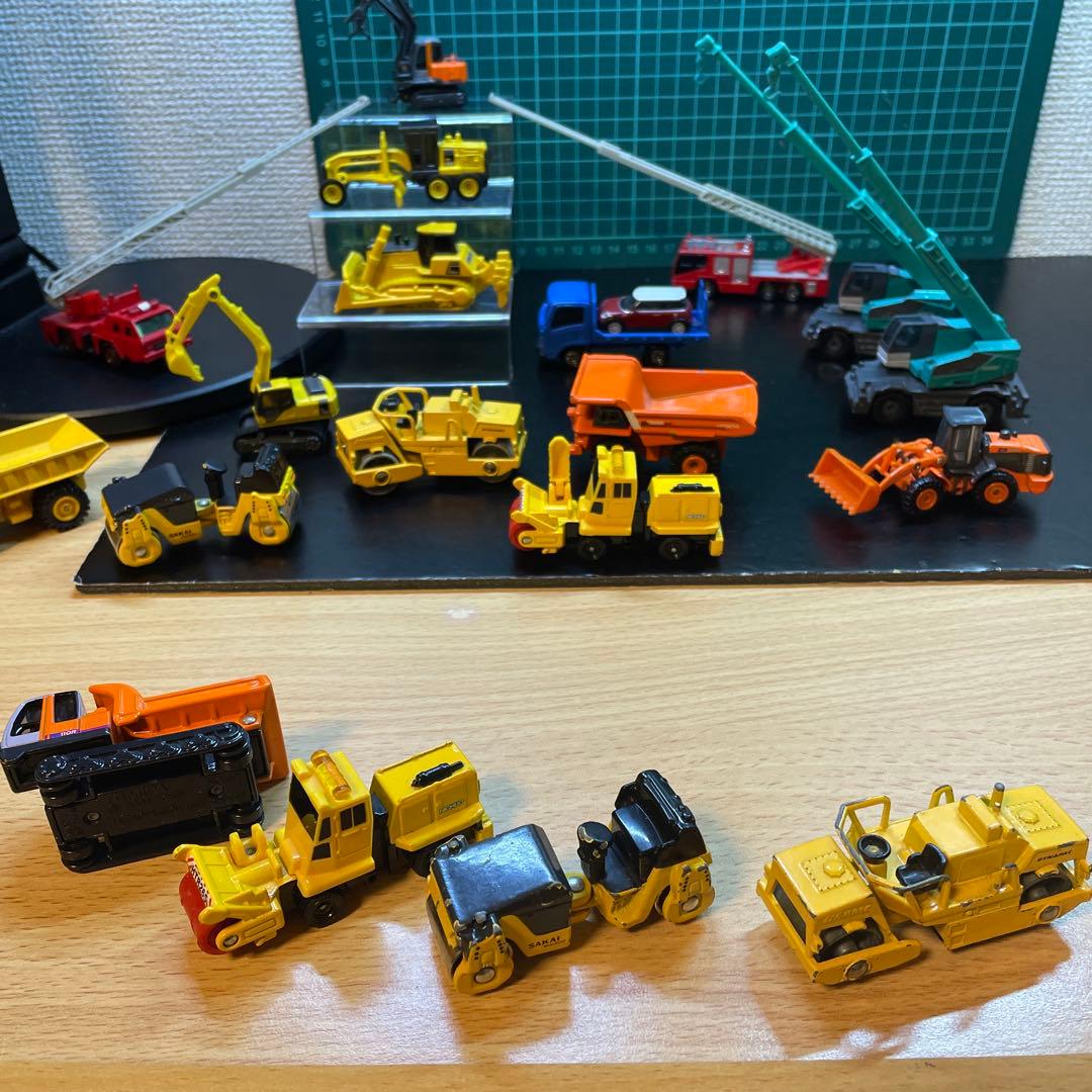 建設車両 ミニカーセット イエロー