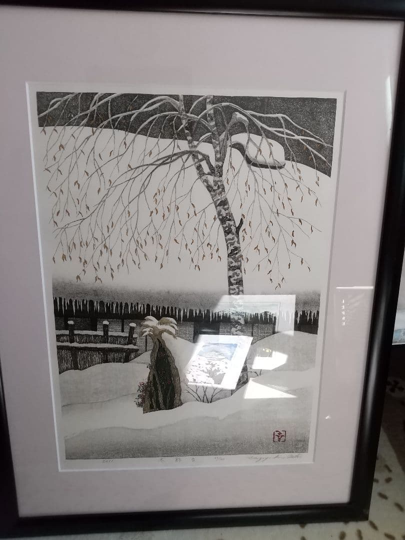 大津一幸　版画