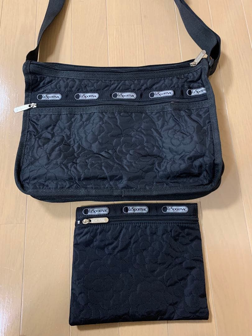 新品未使用　レスポートサック　ショルダーバッグ　パフィーブロッサムズ　ポーチ付