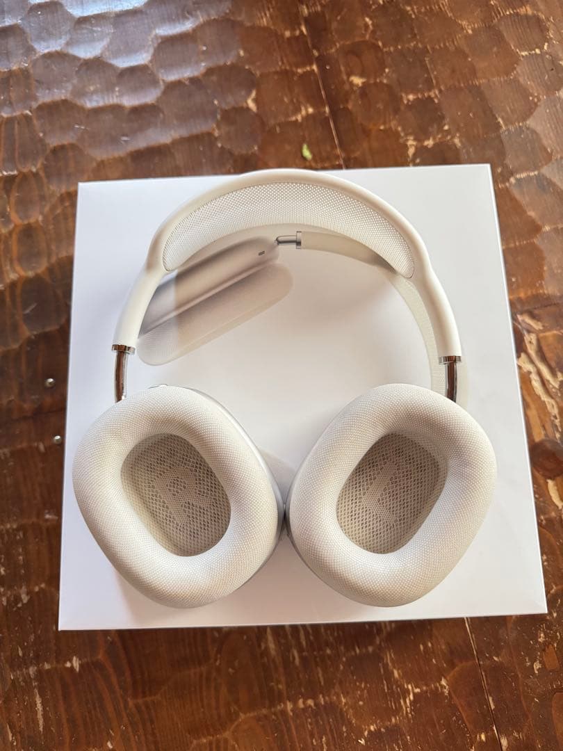 【補償、箱、付属品あり】AirPods MAX第二世代　スターライト