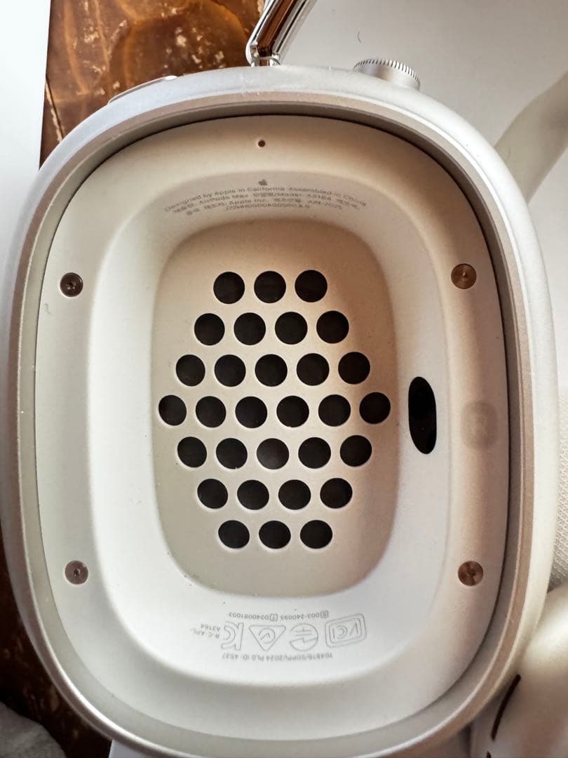 【補償、箱、付属品あり】AirPods MAX第二世代　スターライト