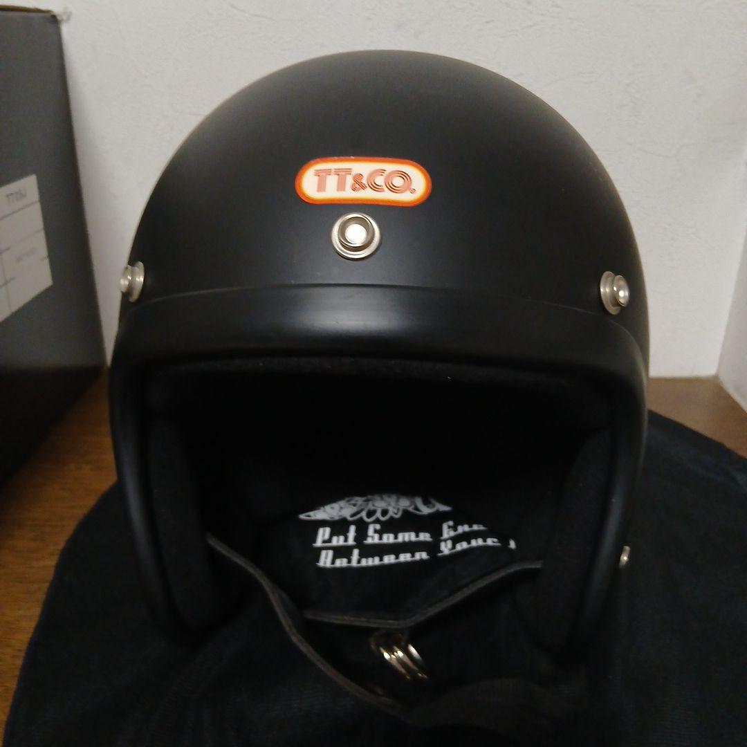 tt&co スーパーマグナム スタンダード　スモールジェットヘルメット　マット