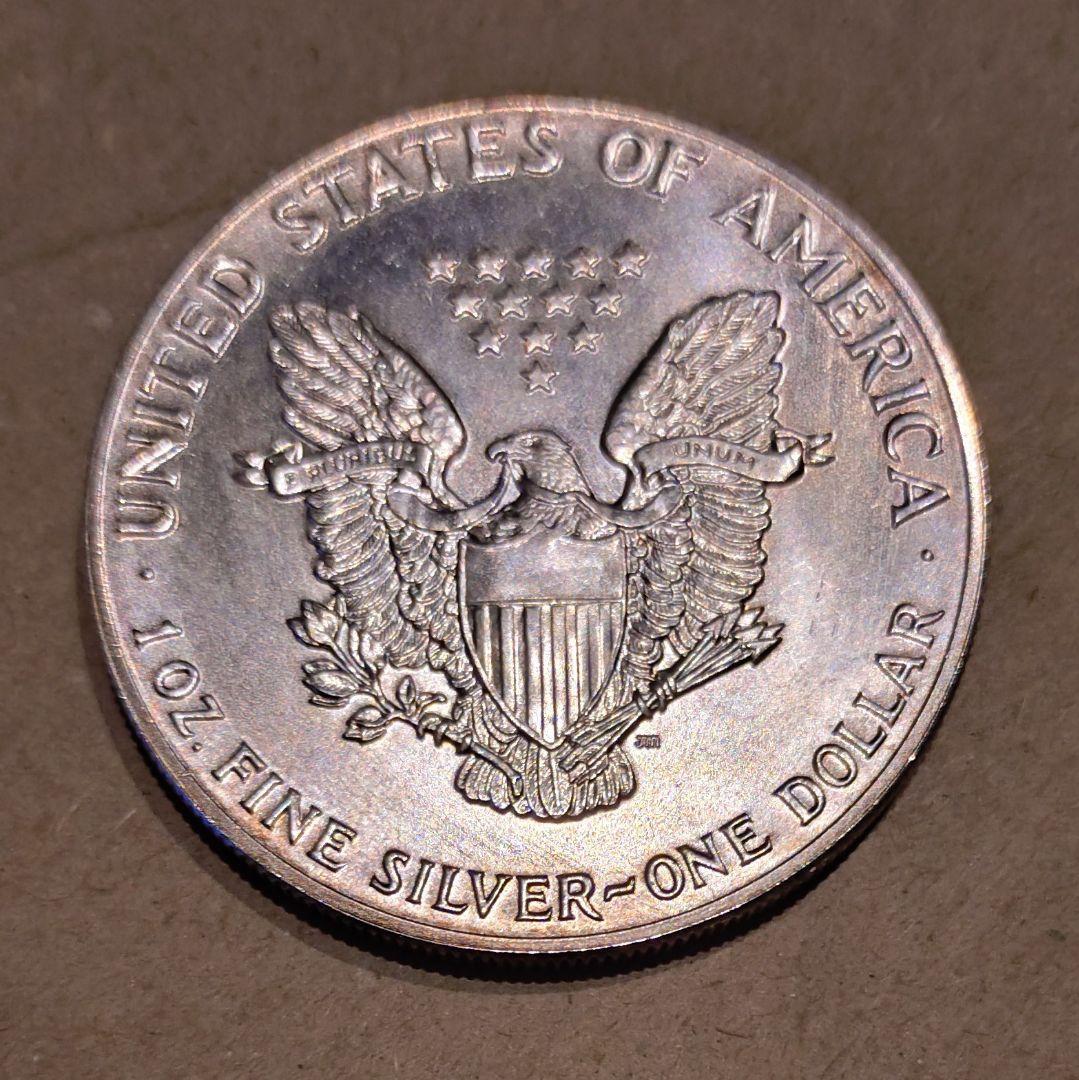 1987 ウォーキングリバティ銀貨 1ドル