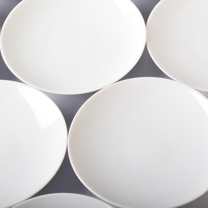 和食器　有田焼　華山萬右衛門作　唐草文　蓋付茶碗　十客　共箱　C　7613A