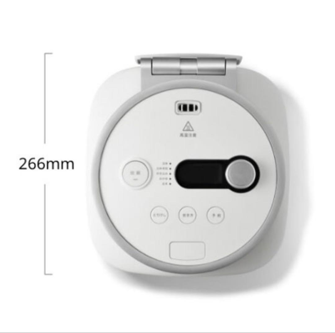 最新型K08A-WH バルミューダ炊飯器　新品未使用