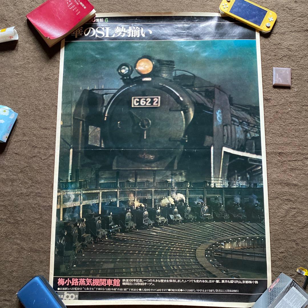 鉄道　SL ポスター