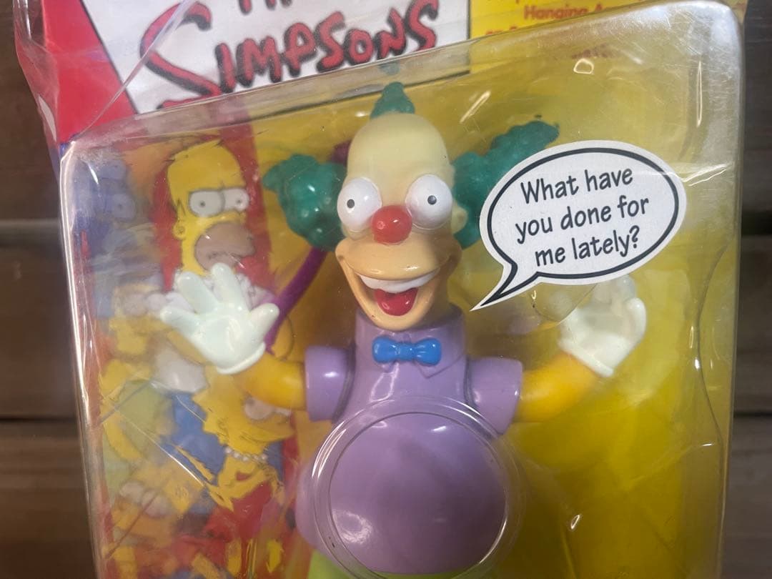 レア　Krusty the Clown トーキングフィギュア88→84