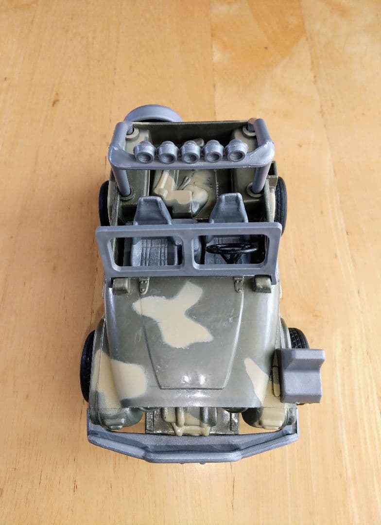 ミリタリー ジープ 地対空ミサイル砲車 ヘリコプター 自動走行砲 セット