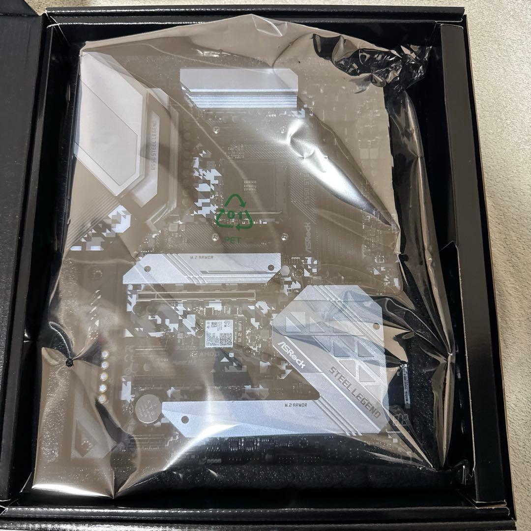 ASRock B550 Steel Legend WiFiカード付き
