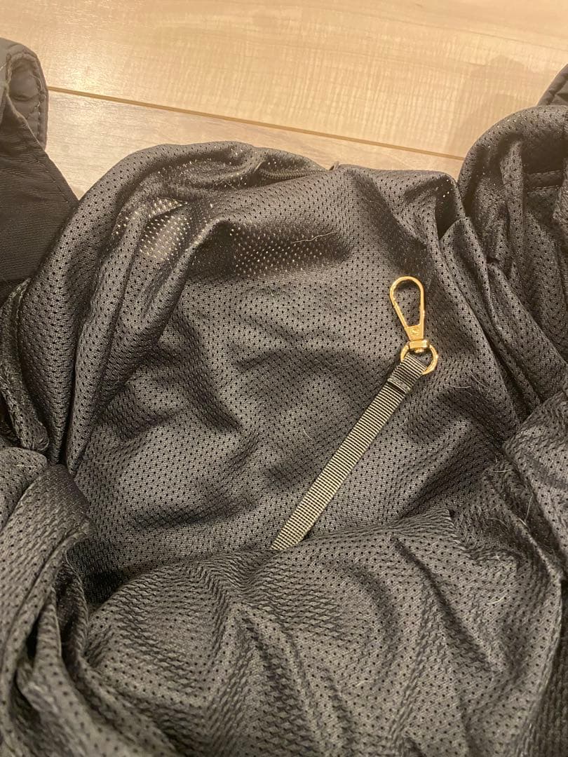 monchéri キルティングメッシュ付きフロントリュック