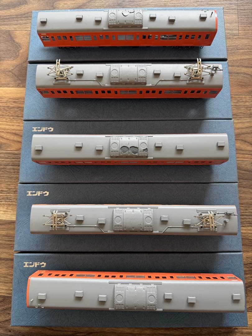 【エンドウHO】 201系 オレンジ 5両セット