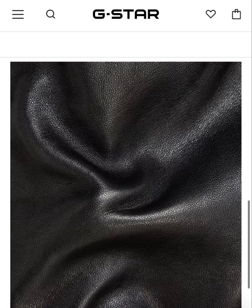 G-STAR ジースター レザージャケット