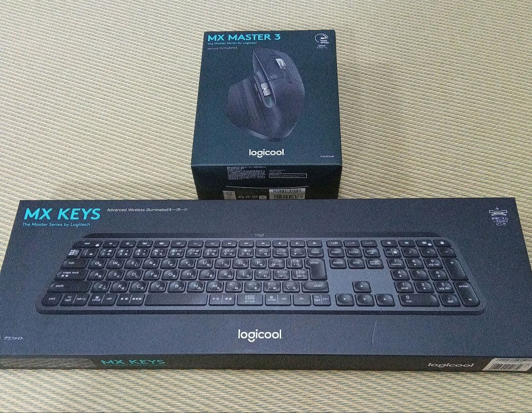 【箱ありLogicool】MX KEYS(初代) とMX MASTER3のセット