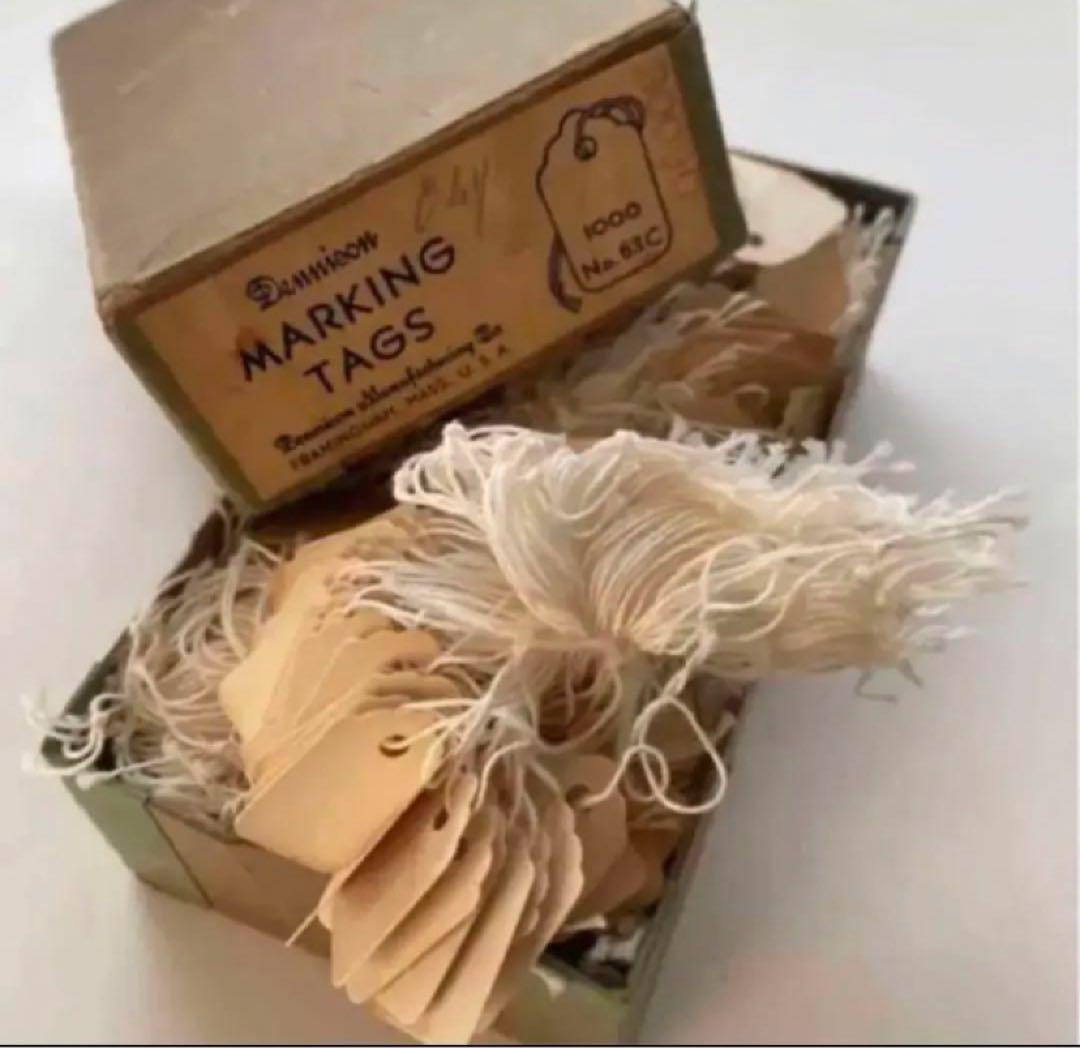 ヴィンテージ DENNISON ミニタグ　一箱　b26